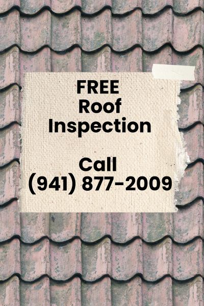 FREE Roof Inspection Call (941) 877-2009 roof repair north port; roof repair nokomis; roof repair port charlotte; roof repair punta gorda;